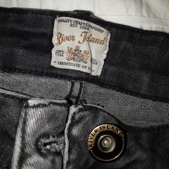 RIVER ISLAND distressed jeans - Picture 3 of 7